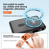 Banque d'alimentation sans fil magnétique QI2.2 25W avec écran numérique TFT, charge USB-C, induction magnétique, 10000mAh PD35W