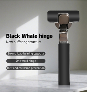 خزانات أثاث مخفية هيدروليكية ثلاثية الأبعاد بدون مفصلات مستقيمة من LINKCHO لكلمة واحدة ، خزانات أثاث بإغلاق لين بدون مجنح ، ميزة الاختباء - Product Image 2