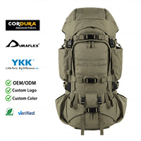 Mochila de Caza de Múltiples Días con Sistema de Soporte de Carga de Aluminio para Expediciones al Aire Libre