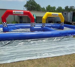 Divertido juego de deportes para niños Inflable Didi Race Track - Product Image 3