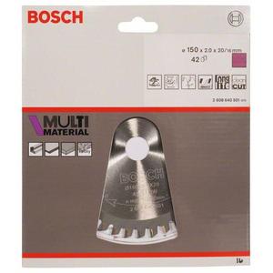 Bosch-2608640514 ''วัสดุหลาย 'ใบเลื่อยวงเดือน-EAN ใบมีด3165140193047และใบเลื่อยวงเดือนแผ่นดิสก์ตัด - Product Image 2