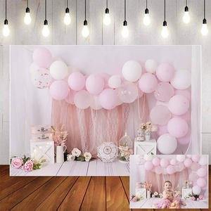 Fondo Fotográfico para Cumpleaños, Primer Baby Shower, Pastel, <span class=keywords><strong>Foto</strong></span> de Bebé Recién Nacido, Diseño Interior Rosa, <span class=keywords><strong>Estudio</strong></span> Fotográfico - Product Image 4