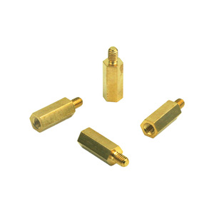Pilar de Aislamiento Hexagonal de Latón M3 M4 M5 con Rosca Macho y Hembra para Montaje de Placa Base - Product Image 1