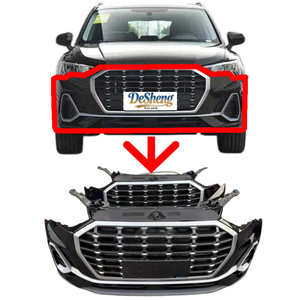 Disponibile per Spedizione Immediata: Gruppo Frontale per <span class=keywords><strong>Audi</strong></span> <span class=keywords><strong>Q3</strong></span>, Paraurti Anteriore, Fari LED, Griglia, Radiatore, Alette, Spoiler. Qualità Premium - Product Image 1