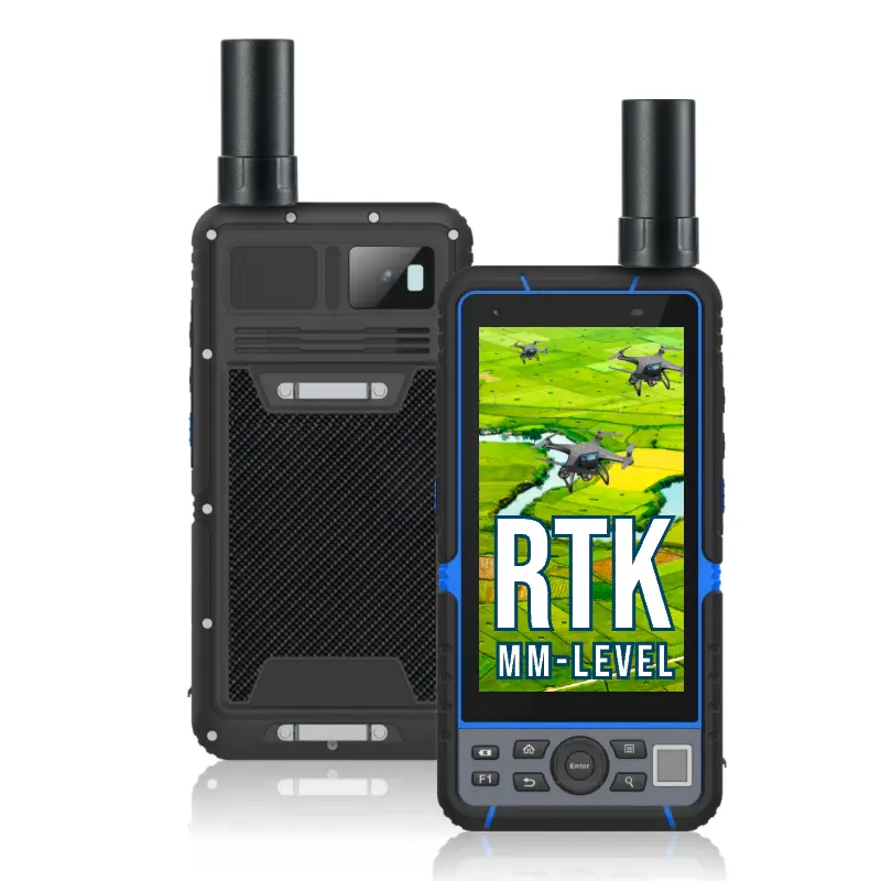 HUGEROCK G60F industriel ip67 étanche robuste gnss pda grande batterie mobile wifi robuste pas cher RTK équipement d'enquête forestière