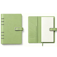 Carnet de notes classique en cuir PU, design personnalisé, papeterie de bureau et scolaire