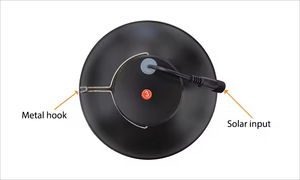 Nouvelle lampe solaire suspendue LED d'extérieur pour abri de jardin, IP65, éclairage solaire intérieur applicable aux routes, télécommande - Product Image 4