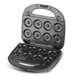 Plancha Eléctrica Multifunción 4 en 1 para Paninis, Sandwiches, <span class=keywords><strong>Donuts</strong></span> y Waffles Belgas con Placas Extraíbles - Product Image 2