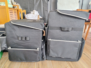 Chariot rapide exécutif de nettoyage de maintien de la maison chariot roulant universel léger et sac organisateur - Product Image 3