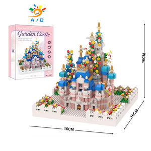 Grande Modello di Torre Streetview in Plastica ABS Fai-da-Te AJB, Gioco di Costruzioni, Regalo, Blocchi per Castello di Tutte le <span class=keywords><strong>Dimensioni</strong></span>, Blocchi da Costruzione per Bambini - Product Image 3