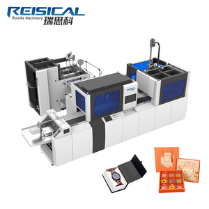 Macchina Automatica ad Alta Precisione per la Produzione di Scatole Regalo con Sensore di Viscosità della Colla e Alimentatore di Carta Servoassistito per Scatole Premium - Product Image 1
