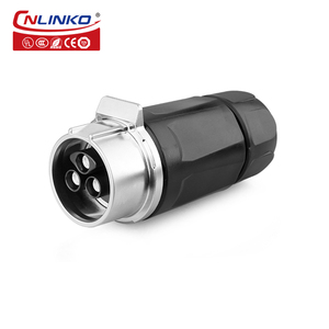 Cnlinko M28 <span class=keywords><strong>3</strong></span> <span class=keywords><strong>pin</strong></span> nam và nữ 35A cắm ổ cắm IP68 không thấm nước kết nối điện - Product Image 3
