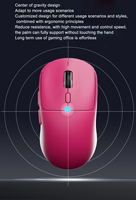 Ratón óptico inalámbrico Bluetooth de doble modo, recargable, portátil, para oficina y ordenador, con logotipo personalizado y botones laterales.