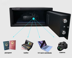 TTLOCK APP Intelligent Hotel Safe All Steel Small Hotel Safe Electronic Password Safe <b>Box</b> TTLOCK Code Hotel Password Safe <b>Box</b> - Product Image 3