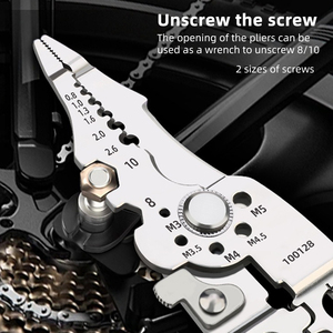 <b>Multi</b> Functional Electrician <b>Pliers</b> for Wire Splitting and Stripping for Electricians Stripping Terminal Hand <b>Tool</b> - Product Image 2