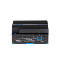 Mini PC Pare-feu Core I3-6006U 6*I226V LAN 2*USB 2*HD Double Affichage Module 4G pour Sécurité Réseau Routeur Pare-feu Appareil IoT