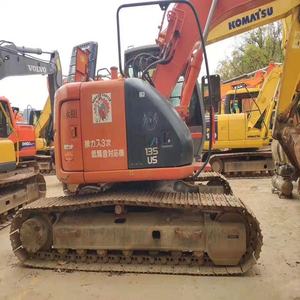 รถขุดฮิตาชิ ZX135 ปี 2021 มือสองพร้อมใช้งาน มีเครื่องยนต์ เกียร์ แฮมเมอร์ไฮดรอลิก ดอกเจาะ ปั๊มมอเตอร์ PLC และลูกปืน - Product Image 3