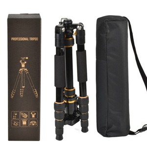 <span class=keywords><strong>Trépied</strong></span> de voyage professionnel pliable, monopode, tête sphérique panoramique à 360 degrés, pour appareils photo reflex numériques, télescopes, en fibre de carbone - Product Image 3