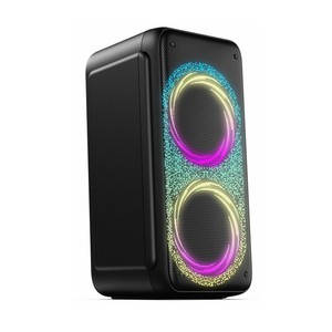 Enceinte Karaoké Portable 60W RMS, Double Haut-parleurs 6.5 Pouces, Lumière Ambiante LED, Idéale pour la Danse de Groupe/Fêtes à Domicile - Product Image 3