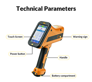 GLOMRO Handgehaltenes XRF-Fluoreszenz-Spektrophotometer-Analysegerät für Edelmetalle Hochpräzise Goldreinheits-, Dichte- und Legierungsanalyse - Product Image 2