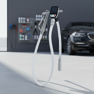 ปั๊มถ่ายน้ำมันดีเซลแบบพกพา มอเตอร์ดีซี ดูดเดี่ยว พร้อมอะแดปเตอร์ 4 ตัว 3.8 แกลลอนต่อนาที หัวจ่ายแบบแมนนวล สำหรับอุตสาหกรรมยานยนต์ - Product Image 3