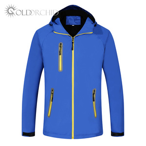 Wholesale Lightweight Walking <strong>Red</strong> <strong>Waterproof</strong> Mens Softshell Custom Hiking <strong>Jacket</strong> - Product Image 3