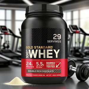 Bubuk Protein Whey 100% berkualitas tinggi untuk dewasa, Fitness dan binaraga, suplemen nutrisi mendukung pertumbuhan otot - Product Image 1