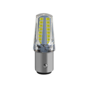 ไฟเบรค LED สำหรับรถยนต์และมอเตอร์ไซค์ 1157 2835 32SMD ไฟท้ายแบบกระพริบพร้อมเอฟเฟกต์สตรีมเมอร์ สามสี สภาพใหม่ หลอดไฟ - Product Image 3