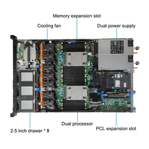 Factory Original R630 1U Rackmount <strong>Server</strong> High Performance Data Center Virtualization Cloud Hosting Storage Applications <strong>Server</strong> - Product Image 3