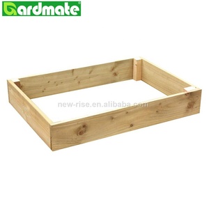 Lit <span class=keywords><strong>surélevé</strong></span> de jardin rectangulaire en <span class=keywords><strong>bois</strong></span> <span class=keywords><strong>pour</strong></span> jardin extérieur cour plantation fleur légumes fruits planteur grandir lit jardin lit <span class=keywords><strong>surélevé</strong></span> - Product Image 2