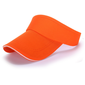 Vente en gros sur mesure Casquettes creuses d'été Viseras pare-soleil vierge <span class=keywords><strong>Anti</strong></span> <span class=keywords><strong>UV</strong></span> Protection du visage Golf Short Sun Visor Cap Hat pour femmes hommes - Product Image 4