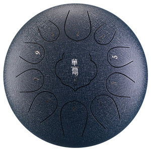 Hot Selling 10 Inch Steel Tongue <b>Drum</b> 11 Notes Handpan <b>Drum</b> Melodic Percussion Instrument for Practice - Product Image 2