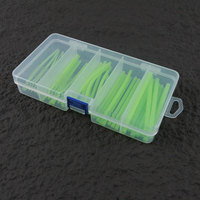 Selco Lueur dans le noir Pêche Silicone Tube Lumineux Anti Tangle Tube Carp Rig Tackle Kit