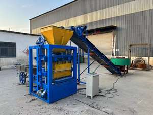 <span class=keywords><strong>Longbang</strong></span> 4-35 Machine à briques creuses semi-automatique Machine de fabrication de blocs non brûlés Petit équipement de fabrication de briques de ciment - Product Image 4