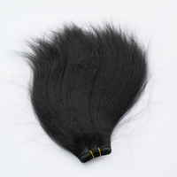 Fibre synthétique teintable, non inflammable, haute température, double trame, soyeuse, lisse et ondulée pour perruques de poupées mignonnes, BJD, Blythe
