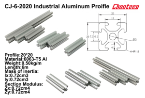 Profilés en alliage d'<span class=keywords><strong>aluminium</strong></span> CJ-6-<span class=keywords><strong>2020</strong></span> à <span class=keywords><strong>prix</strong></span> d'usine Profilés en <span class=keywords><strong>aluminium</strong></span> d'extrusion <span class=keywords><strong>de</strong></span> 20mm - Product Image 4