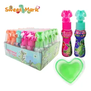 Wholesale liquid candy best selling spray candy kids display sugar