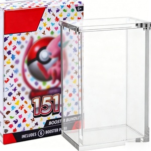 Caja de Exhibición Magnética de Acrílico Transparente, Estuche Protector para Colección TCG, Superventas - Product Image 6