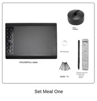 Tablette graphique professionnelle 10x6 pouces VIN1060Plus, 12 touches express, pilote intégré pour Windows et Mac, pour la peinture et la conception