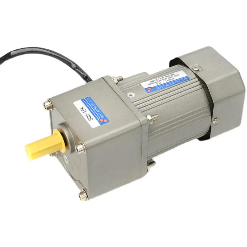 Hohes Drehmoment niedrige Drehzahl 1400 U/min 6-750W Wechselstrom motor mit Getriebe