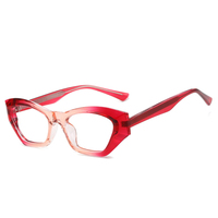 Lunettes noires en acétate pour femmes 2026, montures œil-de-chat transparentes, lunettes de vue tendance de haute qualité, lunettes optiques pour ordinateur
