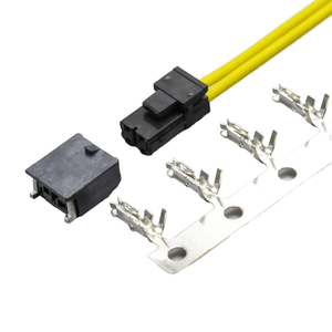 KR1801 2 pines 1,8mm paso Auto Cable eléctrico Crimp Terminal 2A <span class=keywords><strong>DC</strong></span> adaptador conector para PCB RF cobre <span class=keywords><strong>Jack</strong></span> 1P Material de contacto - Product Image 1
