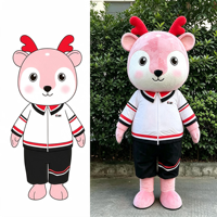 Mascotte gonflable personnalisée en mousse EVA, costume de personnage pour la danse et la marche, accessoires promotionnels pour soirées en club