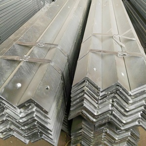 Profilés d'angle en acier doux galvanisé inégal, perforés, en acier Ms Steel ASTM A36, longueur 6m, <span class=keywords><strong>40x40x4</strong></span> - Product Image 2
