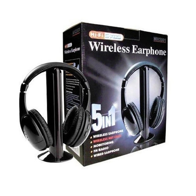 Super Gamer Headset MH2001 Earbuds Gaming Earbuds Wireless Headphone Hifi with Microphone Monitoring FM Radio