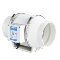 Ventilateur extracteur silencieux à flux mixte 6 7 8 pouces ventilateur en ligne ventilateur de conduit en ligne pour la ventilation de la cuisine à domicile