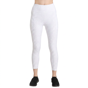 Leggings imprimés taille haute pour femmes, pantalons de sport extensibles respirants à séchage rapide, tricotés, pour le fitness - Product Image 4