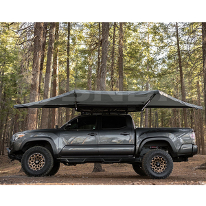 Auvent autoportant SNDN Wildlands Camping 180 en <span class=keywords><strong>toile</strong></span> imperméable <span class=keywords><strong>pour</strong></span> 4x4 tout-terrain, auvent latéral <span class=keywords><strong>de</strong></span> toit <span class=keywords><strong>de</strong></span> <span class=keywords><strong>voiture</strong></span> à 180 degrés avec éclairage LED - Product Image 1