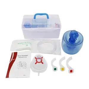 Silicone manuale rianimatore Ambu sacchetto medicale Silicone consumabile manuale rianimatore riutilizzabile tipo