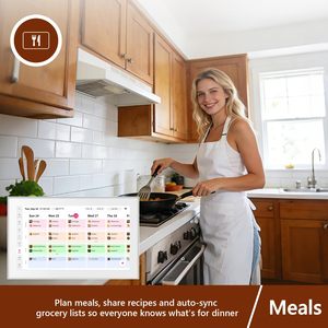 15.6 Inch Smart WiFi Interactive Display Touchscreen <b>Wall</b>-Mounted <b>Digital</b> Calendar And Family Schedule Planner Organiser - Product Image 6